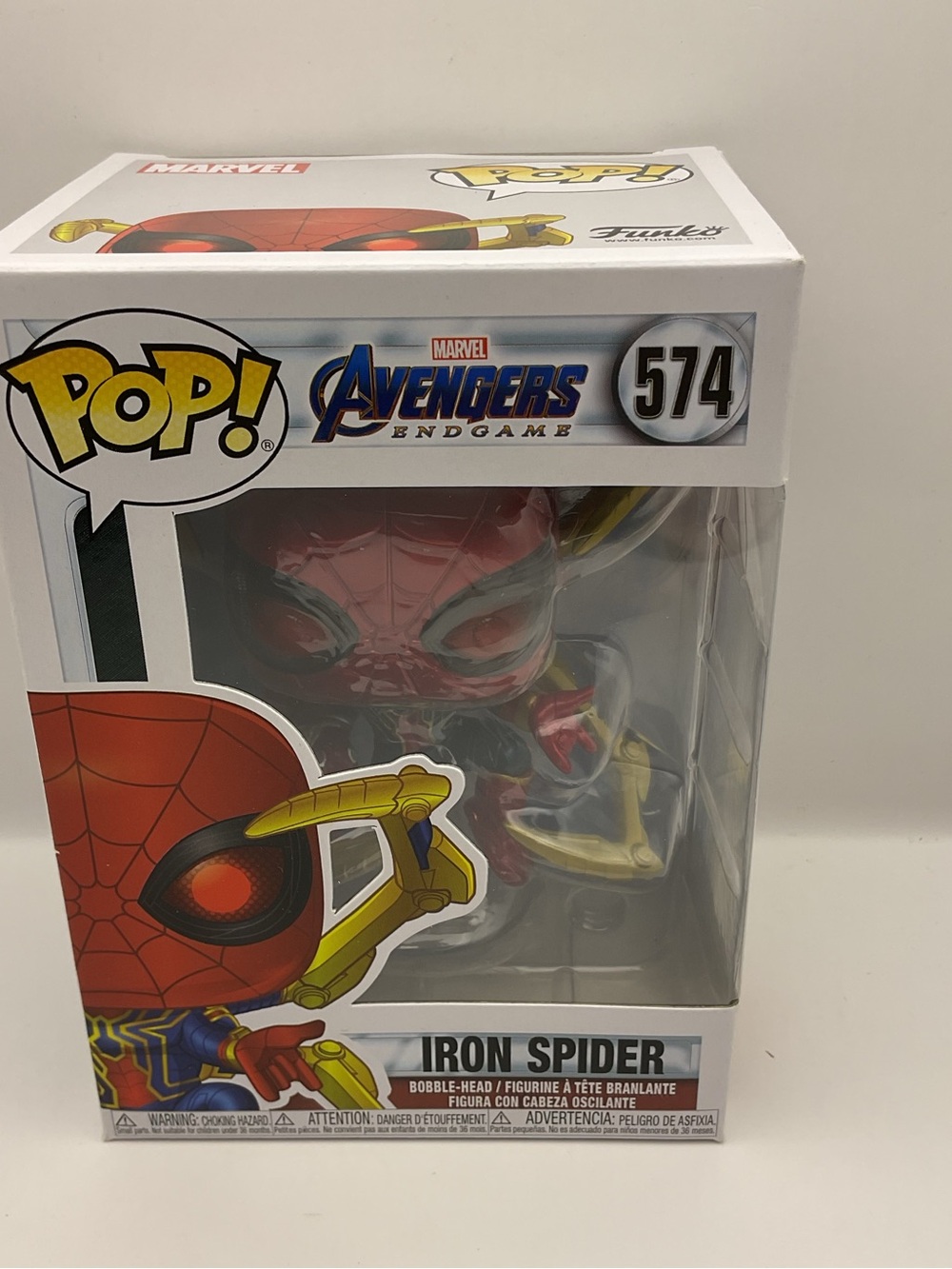 Funko Pop! Marvel Avengers Endgame #574 Iron Spider - Red & Gold